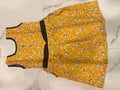Yellow Cotton Frock for Girls - Arundhati Threads