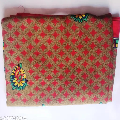 Maroon Chiffon Floral Print Designer Saree - Arundhati Threads